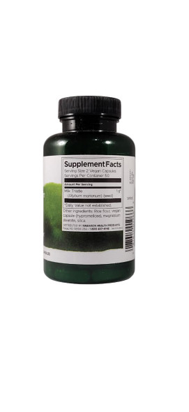 Milk Thistle, 500mg, 100 Vegan Capsules -Cardo Mariano, 500 mg, 100 Capsulas Veganas