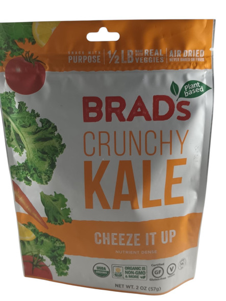 Kale, Cheeze, Organic, 2 oz. -Kale, Queso, Orgánico, 56 g