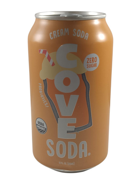 Cream Soda, Organic, 12 fl oz - Refresco de crema, Orgánico, 355 ml