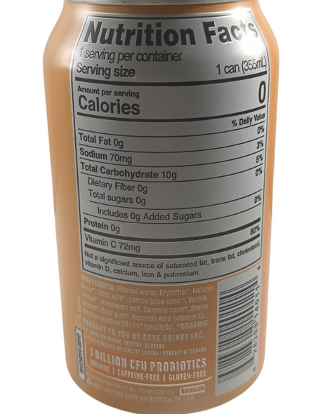 Cream Soda, Organic, 12 fl oz - Refresco de crema, Orgánico, 355 ml