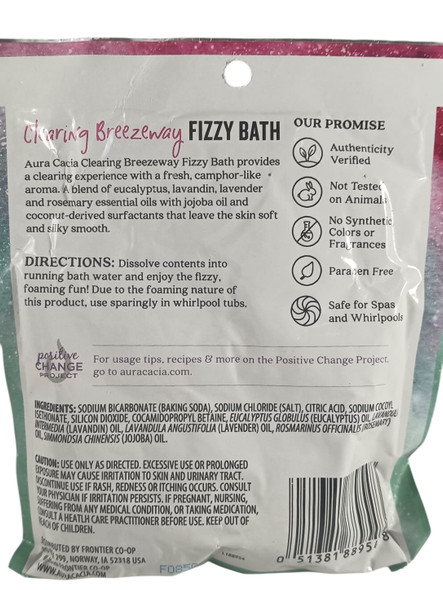 Fizzy Bath, Clearing Breezeway, 2.5 oz - Baño Espumoso, Clarificante Breezeway, 70 g