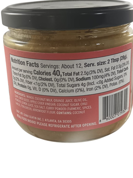 Spiced Mango Dip, 12 oz. -Salsa de Mango Especiada, 340 g