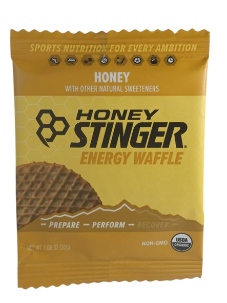 Energy Waffle, Honey, Organic, 1.06 oz. - Gofre de energía, Miel, Orgánico, 30 g