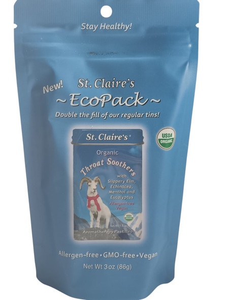 Throat Soothers, Organic, 3 oz -Caramelos para la Garganta, Orgánicos, 86 g -