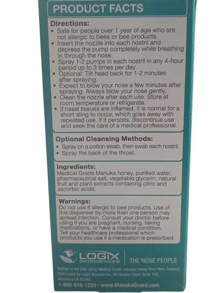 Nasal Spray, Deep Allercleanse, 1.35 oz - Espray nasales, Profundo Allergia, 39 ml -