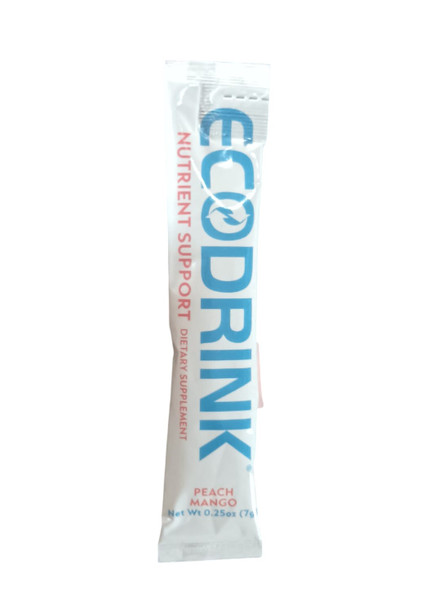 Nutrient Support Drink, Peach Mango, .25 oz - Bebida de soporte nutricional, melocotón y mango, 7g