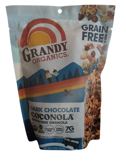 Coconola, Dark Chocolate, Grain Free Granola, 9 oz. - Coconola, chocolate oscuro, granola sin granos, 255 g