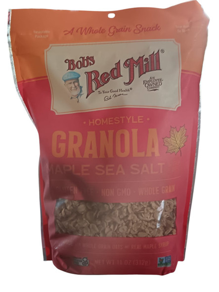 Granola, Maple Sea Salt, 11 oz - Granola con sal de mar y maple, 312 g