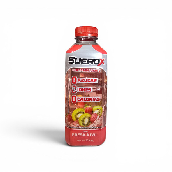 Hydrating Drink, No Sugar, Strawberry Kiwi, 21.3 oz - Bebida Hydrante, 0 Azucar,  Fresa Kiwi, 630 ml