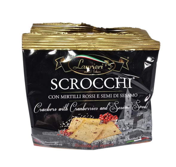Crackers, Cranberries & Sesame Seeds - Galletas, Arándanos y Ajonjoli