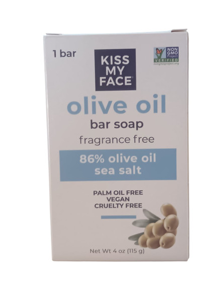 Soap, Olive Oil, Fragrance Free, 4 oz. - Jabón, Aceite de oliva, Sin Fragancia, 115g
