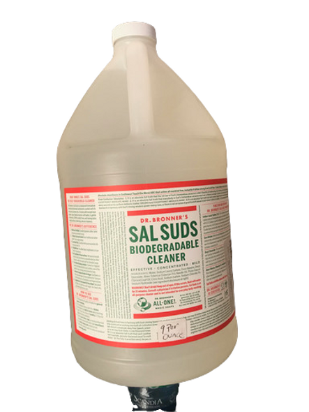 Sal Suds, Biodegradable Cleaner -Sal Suds, Limpiador Biodegradable - Dr. Bronner's