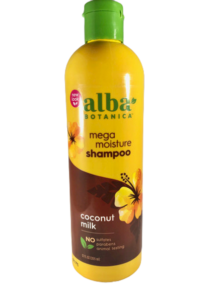 Shampoo, Mega Moisture, Coconut Milk, 12 fl oz. - Champú, Mega Hidratación, Leche de Coco, 12 fl oz. Shampoo, Mega Moisture, Coconut Milk, 12 fl oz. - Champú, Mega Hidratación, Leche de Coco, 12 fl oz.