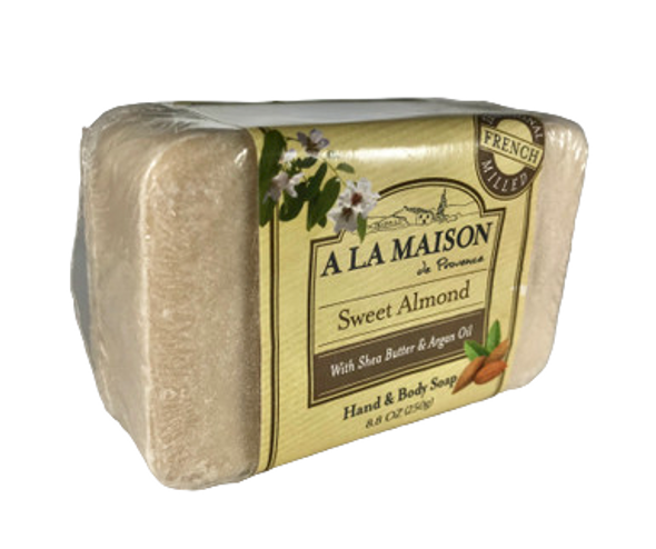 Soap, Sweet Almond, 8.8 oz. - Jabón, Almendra Dulce, 8.8 oz.