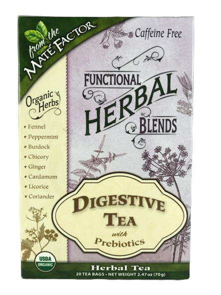 Tea, Digestive Tea, with Prebiotics, 20 Bags - Té, té Digestivo, con Prebióticos, 20 Bolsas