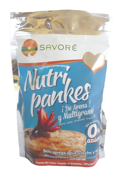 Pancake Mix,  Oats & Multigrains - Mezcla para Panqueques, Avena y Multigranos