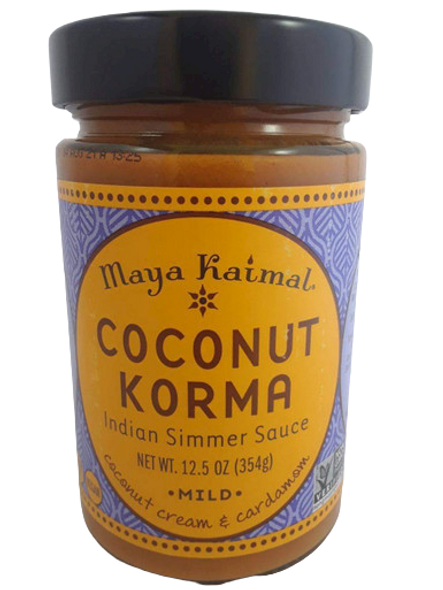 Sauce, Coconut Korma, 12.5 oz. - Salsa, Korma de Coco, 12.5 oz.