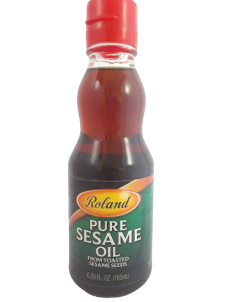 Sesame Oil, Toasted, 6.28 fl oz. - Aceite de Sésamo, Tostado, 6.28 fl oz.