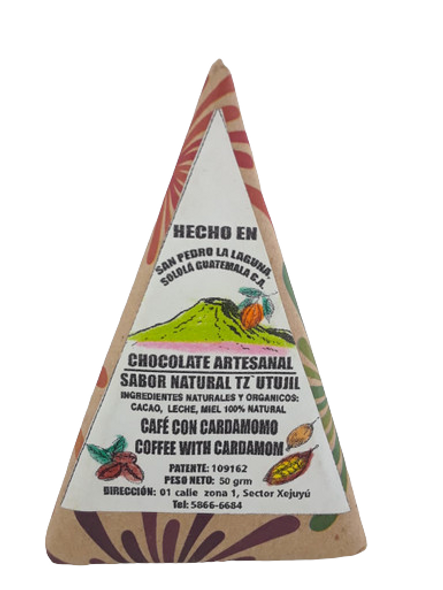 Chocolate, Coffee with Cardamom, 50 g. - Chocolate, Café con Cardamomo, 50 g.