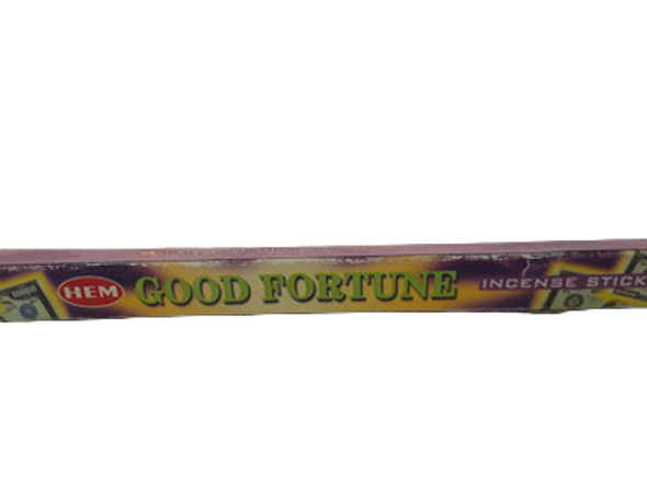 Incense, Good Fortune, 8 Sticks -.Incienso, Buena Fortuna, 8 Palos