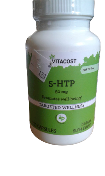 5-HTP, 50 MG, 120 Capsules