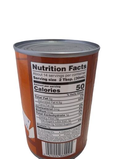 Coconut Milk, 13.5 oz. - Leche de Coco, 13.5 oz.