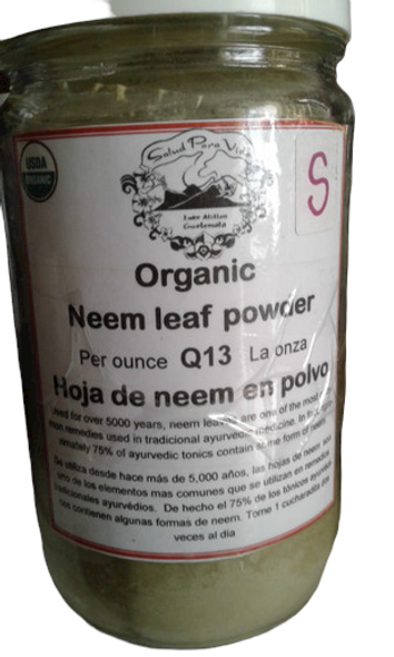 Neem Leaf Powder, Organic - Hoja de Neem en Polvo