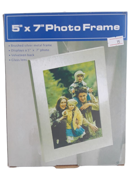 Photo Frame, 5" x 7" - Marco de Foto, 5" x 7"