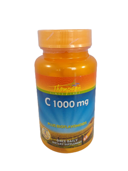 C-1000 MG, Plus Bioflavonoids, 60 Capsules - C-1000 MG, Más Bioflavonoides, 60 Cápsulas
