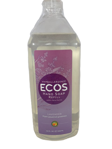 Hand Soap Refill, Lavender, 32 fl oz. - Repuesto de Jabón de Mano, Lavanda, 32 fl oz.