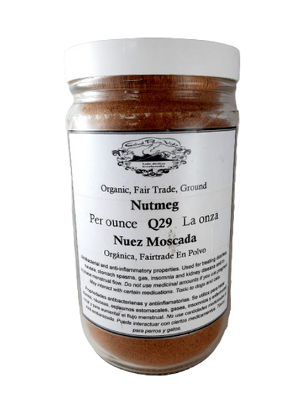 Nutmeg, Ground, Organic - Nuez Moscada, Polvo, Orgánico