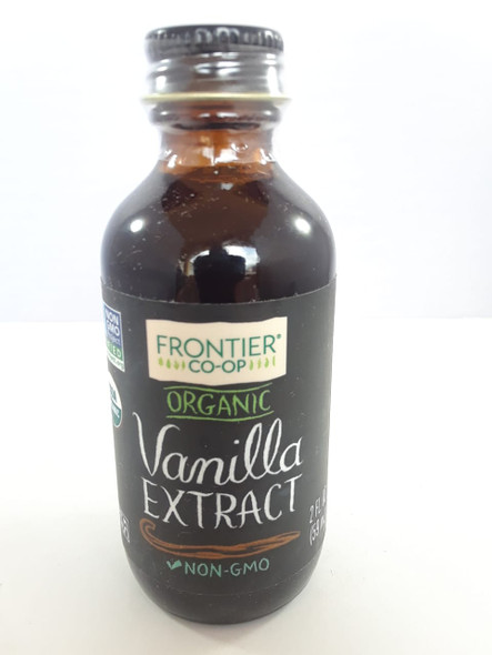 Vanilla Extract, Organic, 2 fl oz. - Extracto de Vainilla, Orgánico, 2 fl oz.