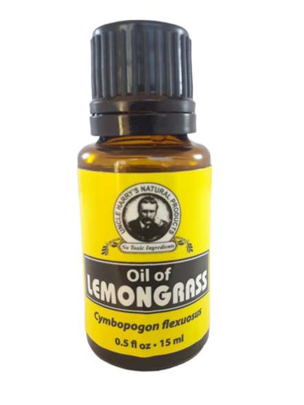 Lemongrass, Essential Oil, .5 fl oz. - Hierba de limón, aceite esencial, .5 fl oz.