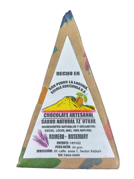 Chocolate, Rosemary, 50 gr. - Chocolate, Romero, 50 gr.