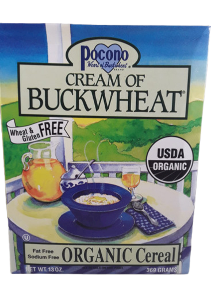 Cream of Buckwheat, Organic, 13 oz. - Crema de Trigo Sarraceno, Orgánica, 13 oz.