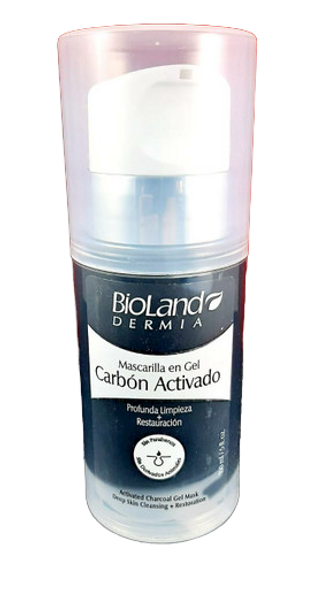 Mask, Gel, Activated Carbon, 150 ML - Mascarilla en Gel, Carbon Activado, 150 ML