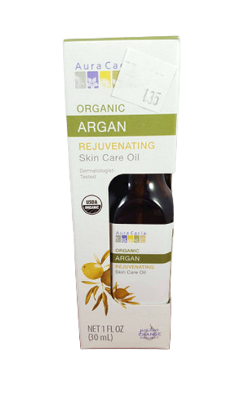 Argan Oil, Rejuvinating Skin Care, Organic, 1 fl oz. - Aceite de Argán, Cuidado de la Piel Rejuvenecedor, Orgánico, 1 fl oz.
