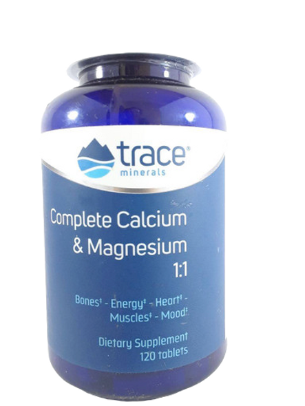 Calcium & Magnesium Complete, 120 Tablets - Calcio y Magnesio Completo, 120 Tabletas