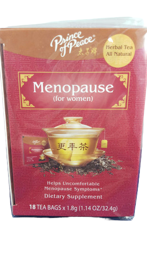 Tea, Menopause, 18 Tea Bags - Té, Menopausia, 18 Bolsitas de Té