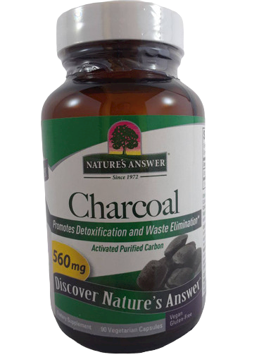 Charcoal, 560 mg, 90 Vegetarian Capsules - Carbón, 560 mg, 90 Cápsulas Vegetarianas