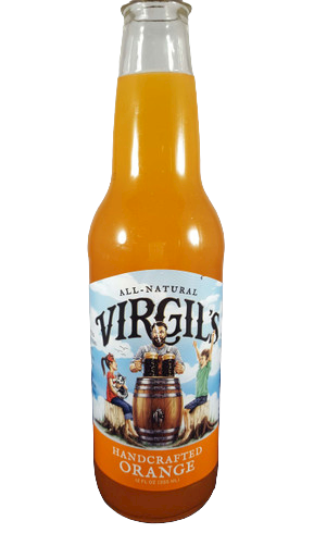 Soda, Handcrafted Orange, 12 fl oz. - Refresco, Naranja Artesanal, 12 fl oz. At