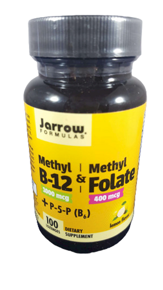 Methyl B-12 & Methyl Folate, 100 Lozenges - Metil B-12 y Metil Folato, 100 Pastillas