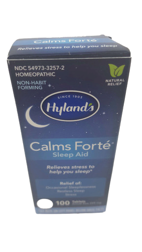 Calms Forte, Sleep Aid, 100 Tablets - Calms Forte, Ayuda para el Sueño, 100 Tabletas