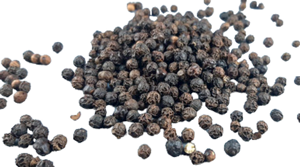 Peppercorns, Black, Whole	- Granos de Pimienta, Negra, Entera