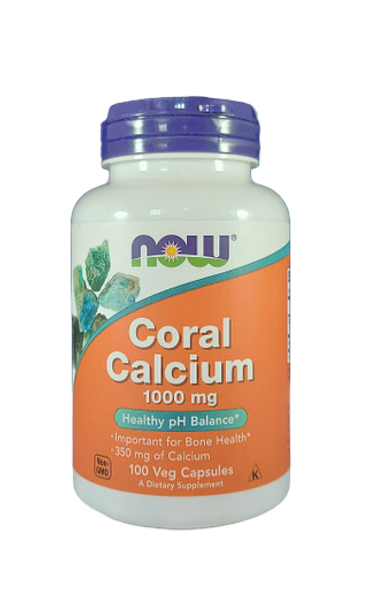 Coral Calcium, 1000 mg, 100 Veg Capsules -Calcio de Coral, 1000 mg, 100 Cápsulas Vegetales