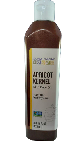 Apricot Kernel Skin Care Oil, 16 fl oz. -Aceite de albaricoque para el cuidado de la piel, 16 fl oz.
