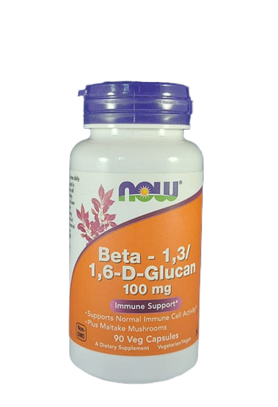 Beta 1, 3, 6 D-Glucan, 100mg, 90 capsules -Beta 1, 3, 6 D-Glucan, 100mg, 90 Cápsulas