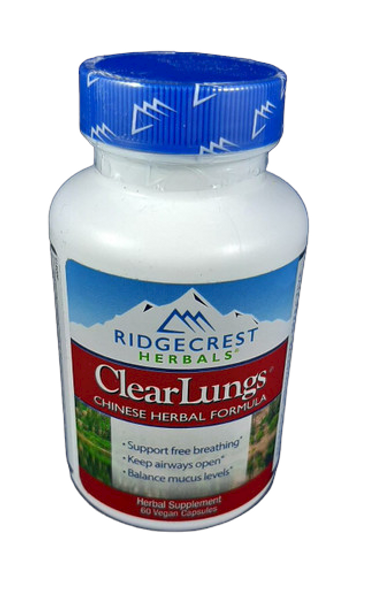 Clear Lungs, Chinese Herbal Formula, 60 Vegan Capsules