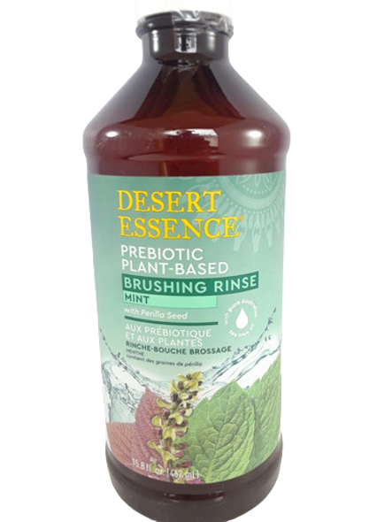 Prebiotic Plant Based Brushing Rinse-Mint (Desert Essence)