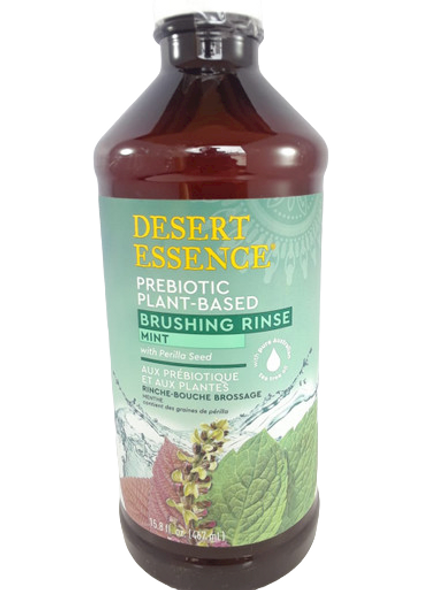 Brushing Rinse, Prebiotic, Mint, 15.8 fl oz. - Enjuague de Cepillado, Prebiótico, Menta, 15.8 fl oz.